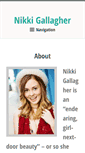 Mobile Screenshot of nikkigallagher.com